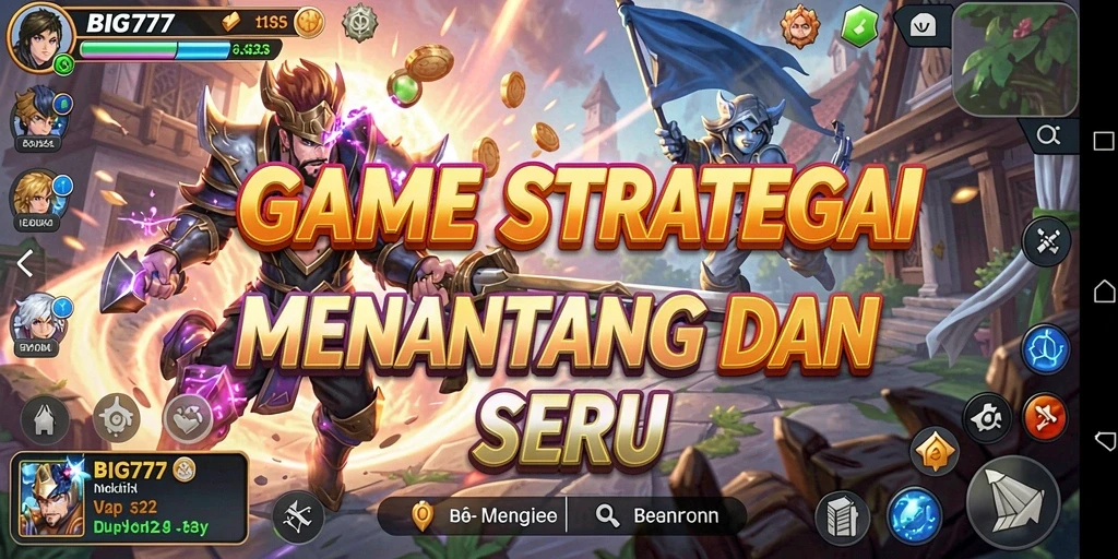 Gameplay seru dan strategis dalam BIG777 yang menantang pikiran.