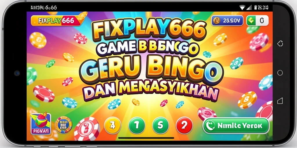 Tampilan gameplay <strong>FIXPLAY666</strong> yang seru dan interaktif saat bermain Bingo.