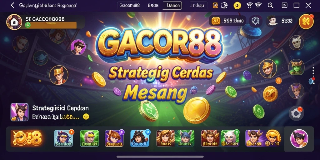 Gambar gameplay dari GACOR88 yang menunjukkan strategi yang mendebarkan.