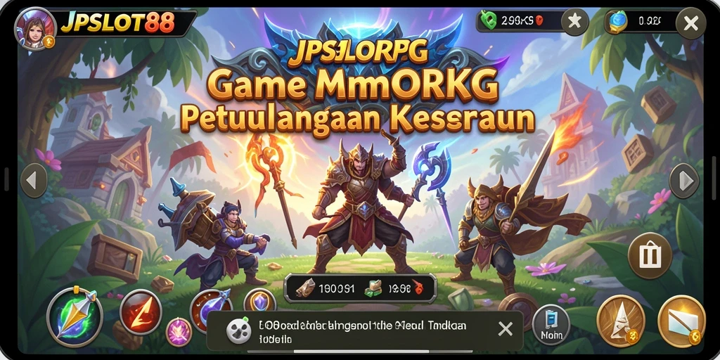 Tampilan gameplay seru dan mendebarkan di JPSLOT88.