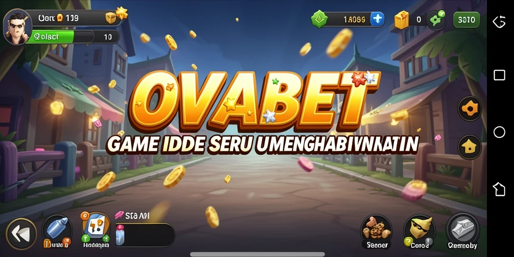Tampilan screenshot menunjukkan gameplay santai dan menarik di OVABET.