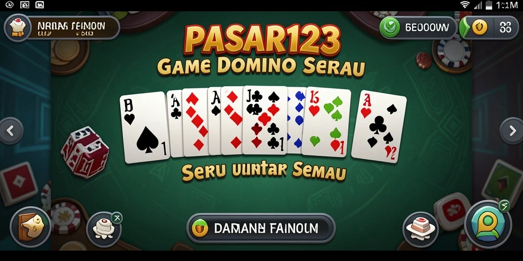 Tampilan menarik dari gameplay PASAR123 yang menyenangkan dan interaktif.