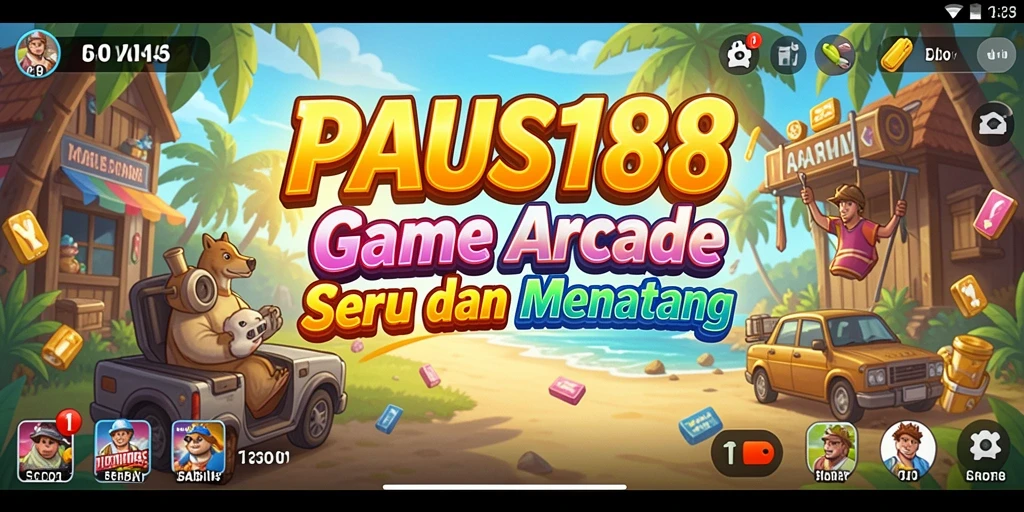 Tampilan gameplay seru dari PAUS188 yang menantang pemain.