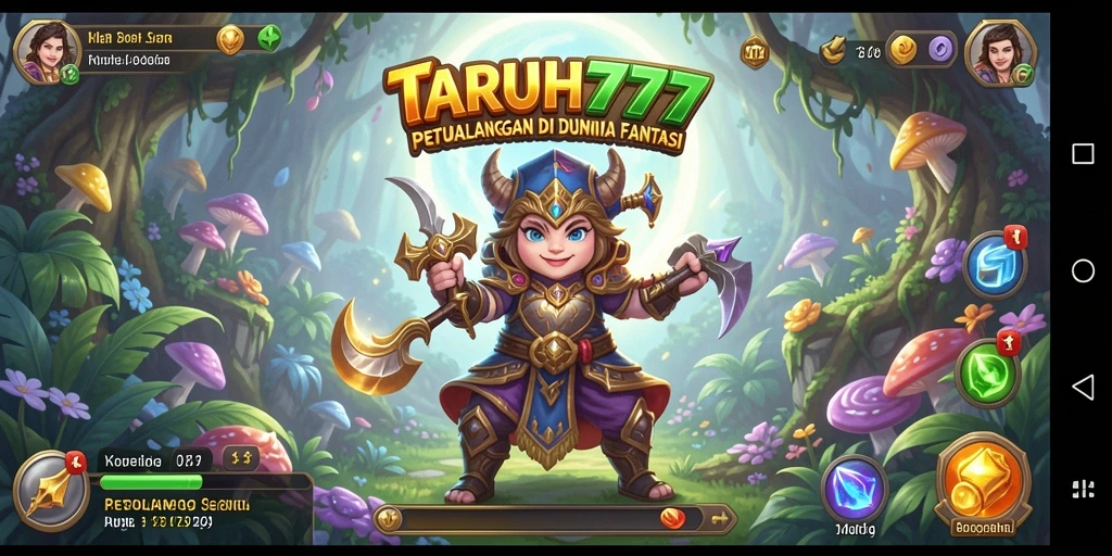 Tampilan gameplay TARUH777 yang menegangkan di dunia petualangan.