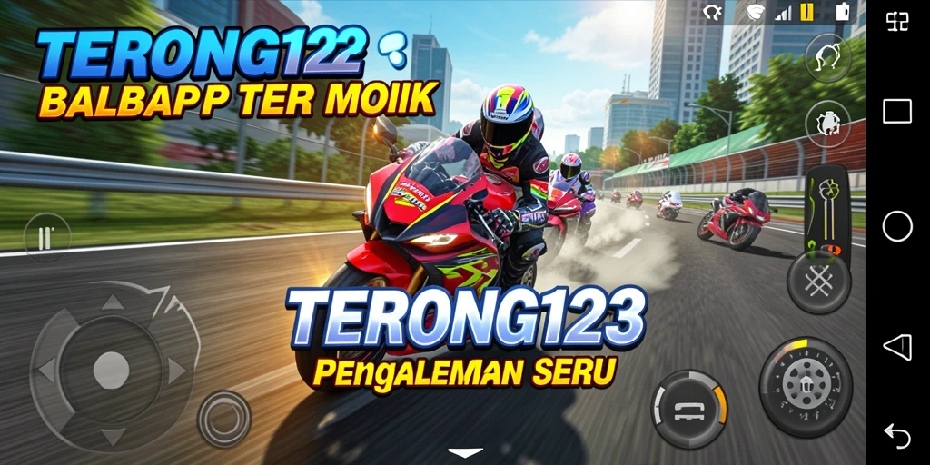 Gameplay seru dan menegangkan di balapan motor TERONG123.